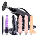 7 Interchangeable Head Thrusting Toy for Women, Tight Wrapping Like First Night Experience, Ultra Realistic Skin Simulates Real Warmth and Texture, 7 Stimulations Unlock Ultimate Pleasure Fantasy, Adult Sex Products