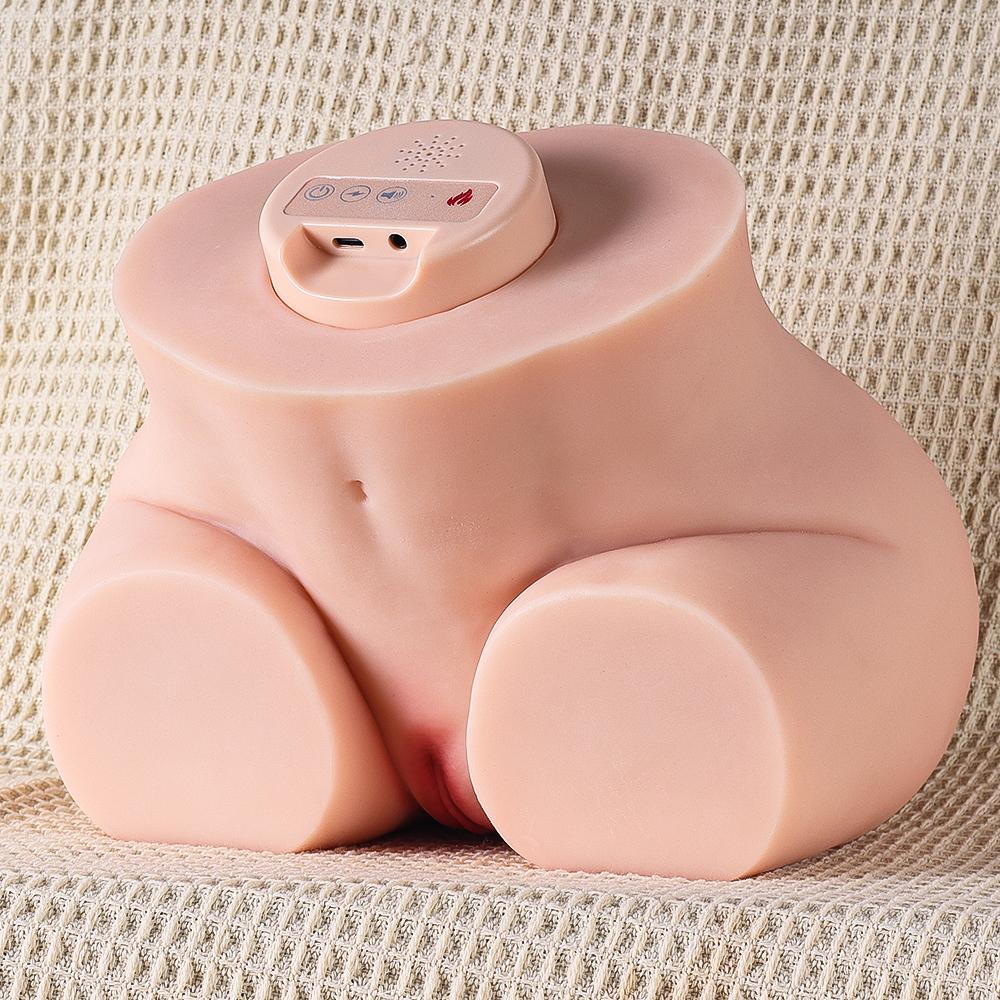 5kg Hip Masturbator for Men, Suction and Heating Dual Functions, Virgin Tight Wrapping, Ultra Realistic TPE Touch Unlocks Ultimate Pleasure, Adult Products