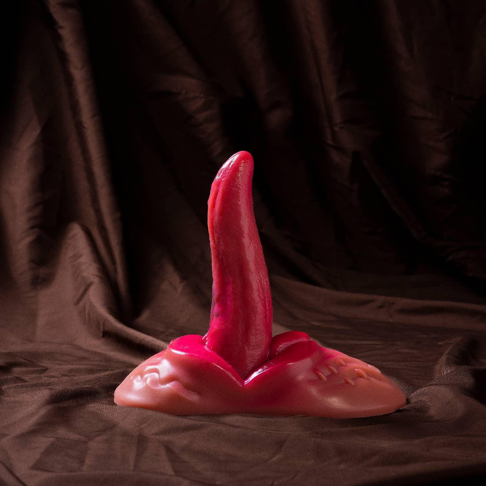 Tongue Licking Seat Vibrator for Women, Simulated Licking and Strong Vibration Dual Modes, Sitting Masturbator for Clitoris and G-Spot, Adult Products