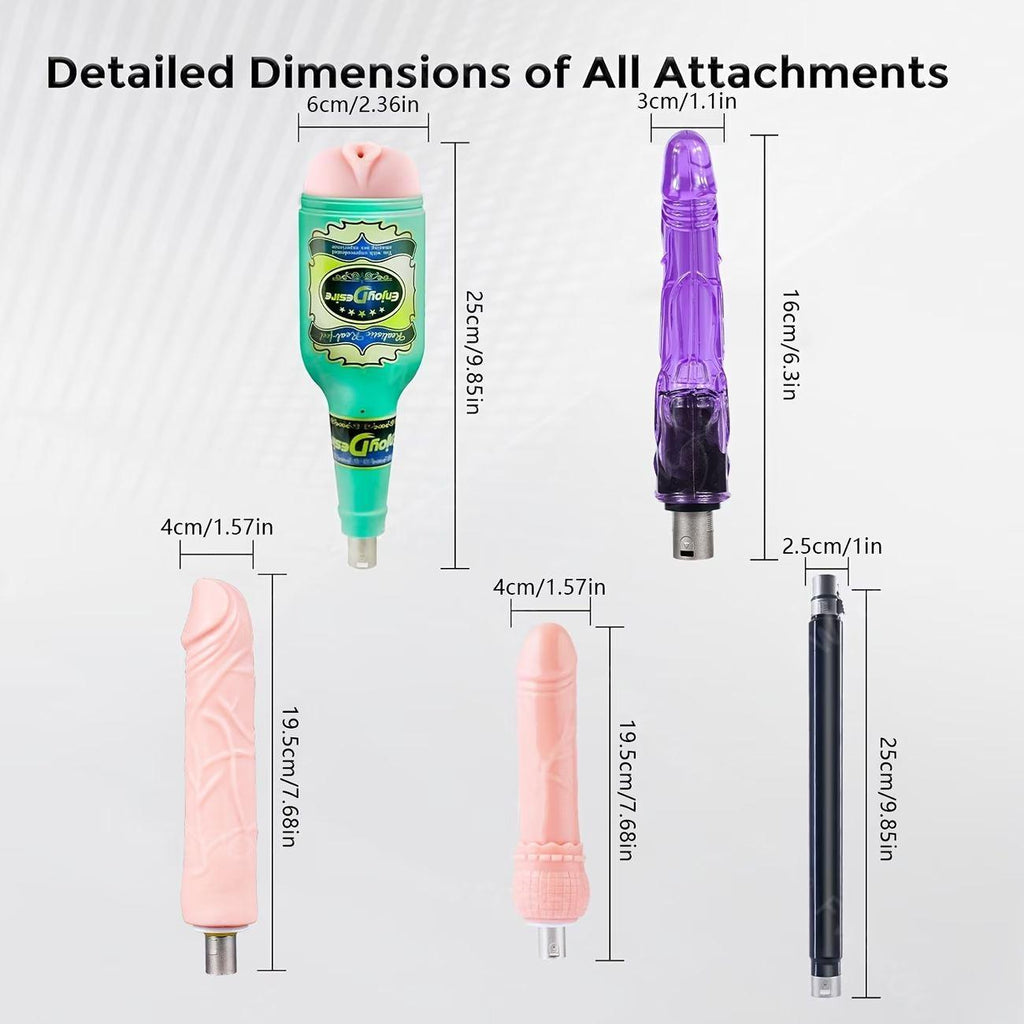 5 Piece Thrusting Dildo for Women, Virgin Tight Wrapping, Ultra Realistic TPE Soft Gel Skin Friendly, 5 Heads Freely Switch Unlock Ultimate Sex Fantasy, Adult Sex Toy