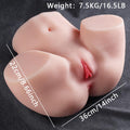 7.5kg Ultra Realistic Butt Sex Toy, 4 Modes Vibration Suction Sound Heating, Tight Wrapping Like Untouched, Ultra Realistic Skin Simulates Real Skin, Unlock Ultimate Sex Fantasy, Adult Sex Products