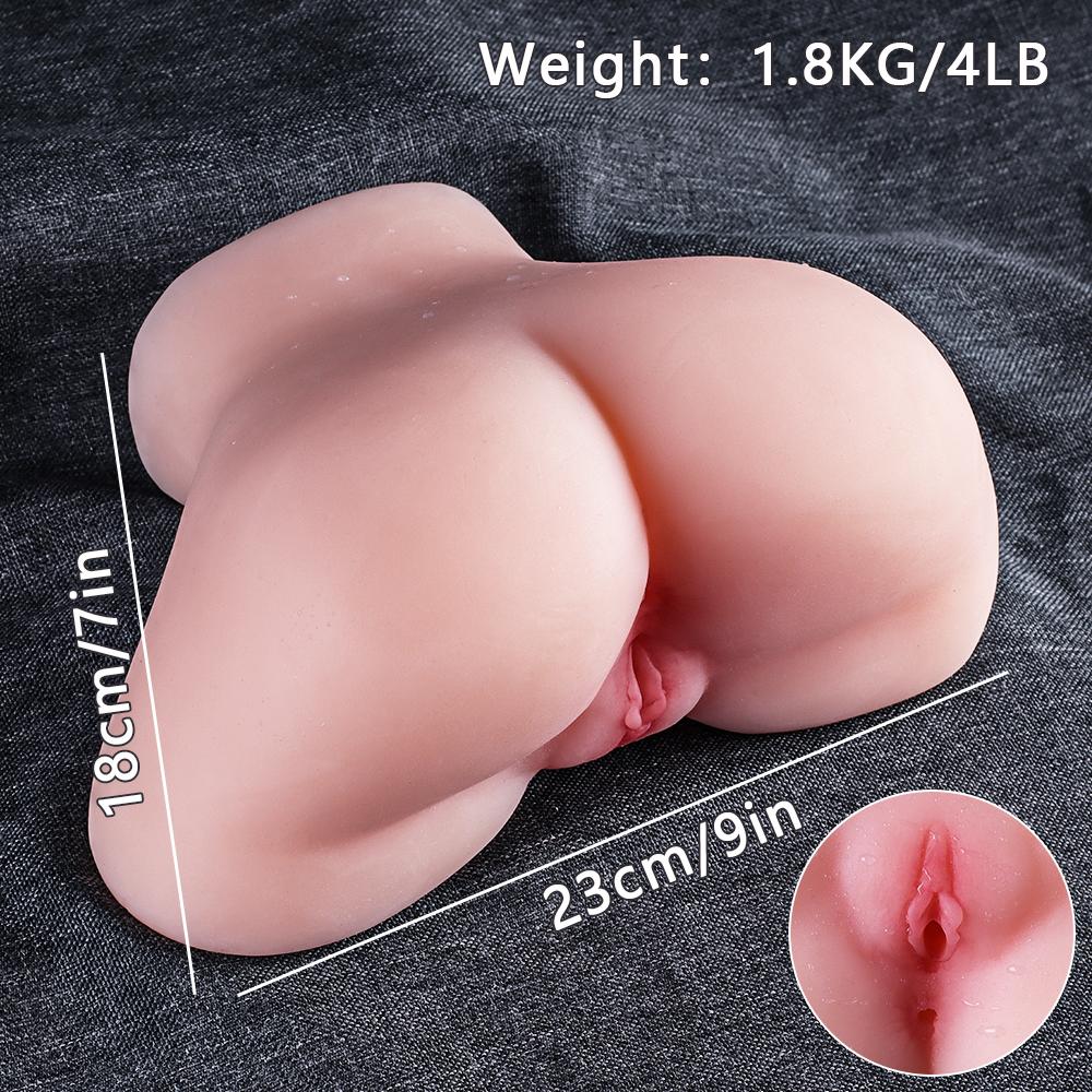 1.8kg Leather Texture Hip Masturbator for Men, Realistic Skin Texture, Virgin Tight Wrapping, TPE Material Unlocks Ultimate Pleasure, Adult Products